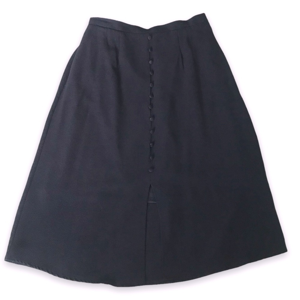 monteau Faux Button Front Full Skirt